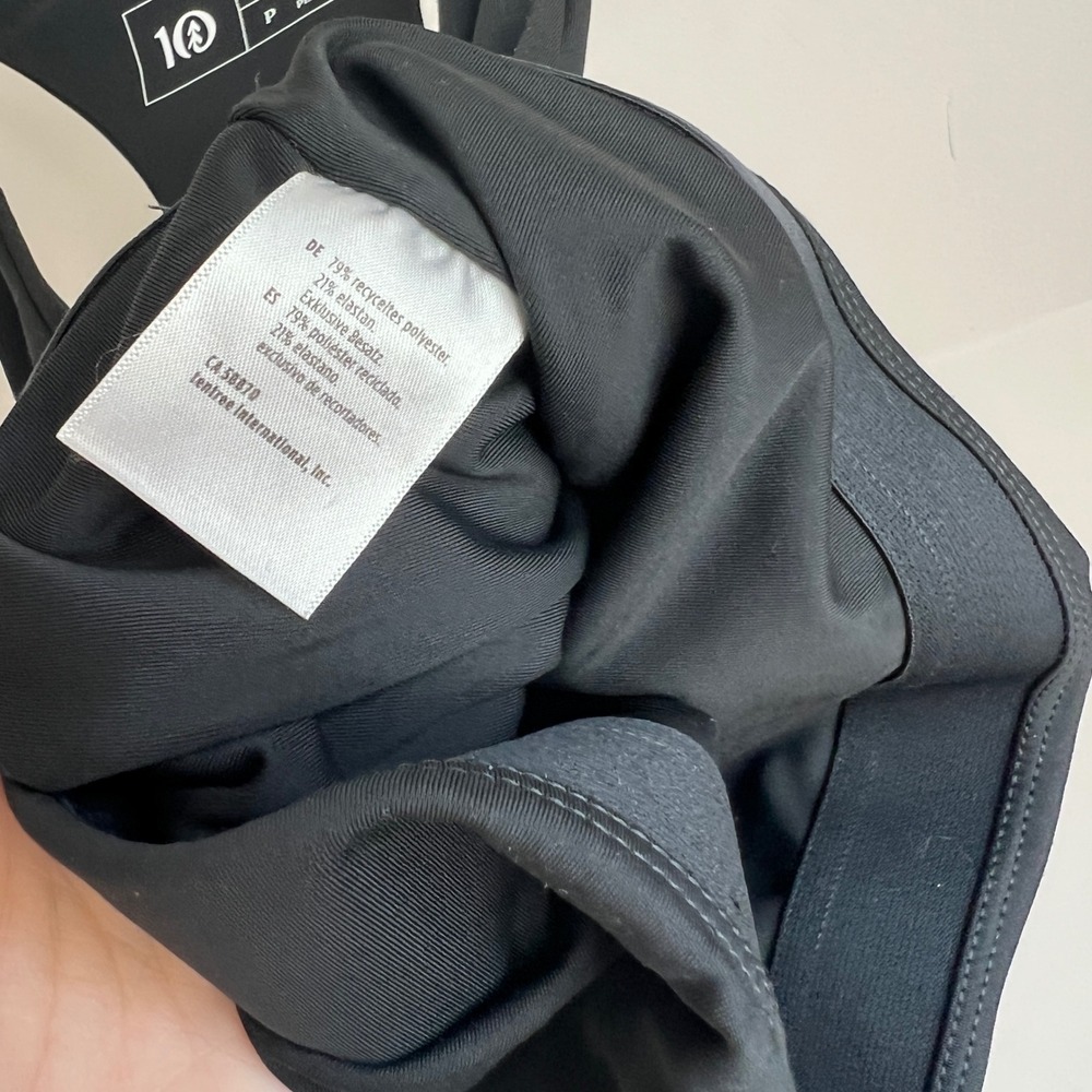 tentree InMotion Longline Active Bra Women's Recycled Sports Bra Top Sustainable - Picture 5 of 7